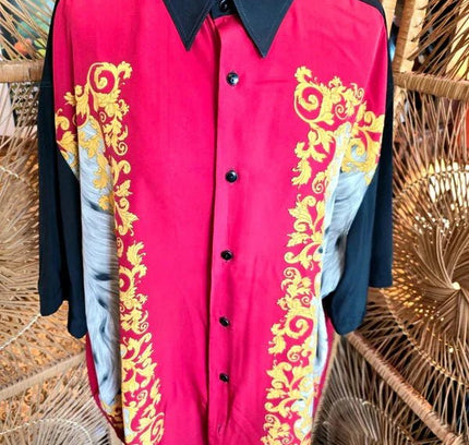 Vintage 80´s Azue Oversize Shirt - Yatva