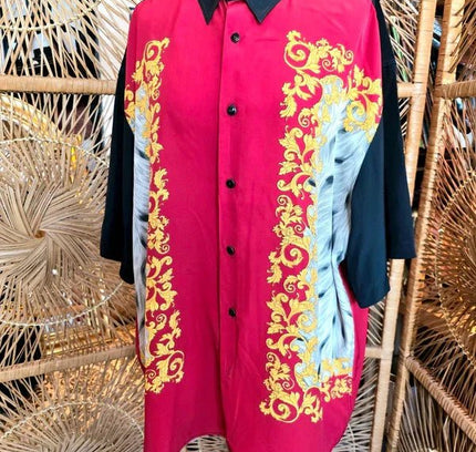 Vintage 80´s Azue Oversize Shirt - Yatva
