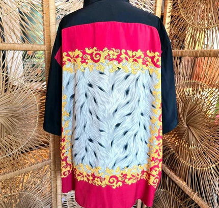Vintage 80´s Azue Oversize Shirt - Yatva