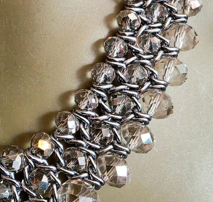 Vintage 80's Beaded Necklace - Yatva