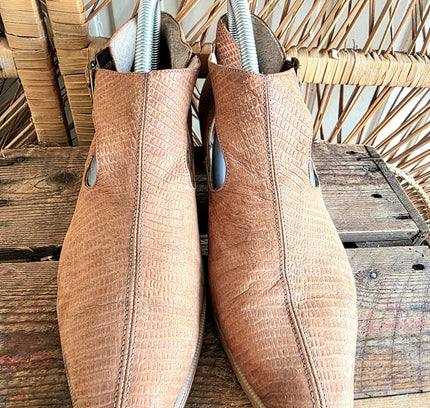 Vintage 80s Bladelli Ankle Boots - Yatva