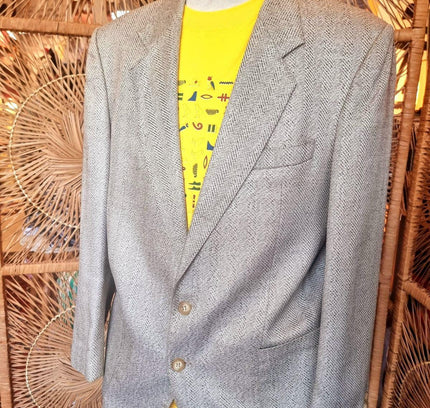 Vintage 80's Blazer Jacket - Yatva