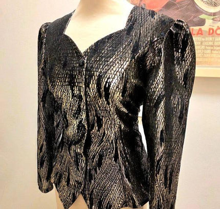 Vintage 80's Blouse / Top - Yatva