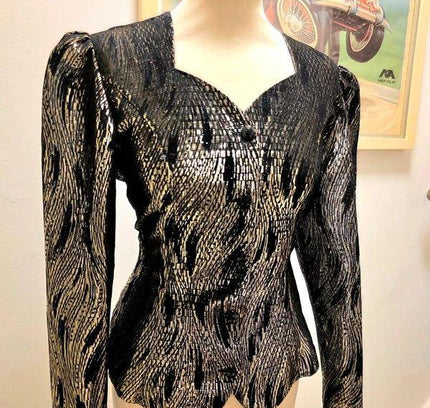 Vintage 80's Blouse / Top - Yatva