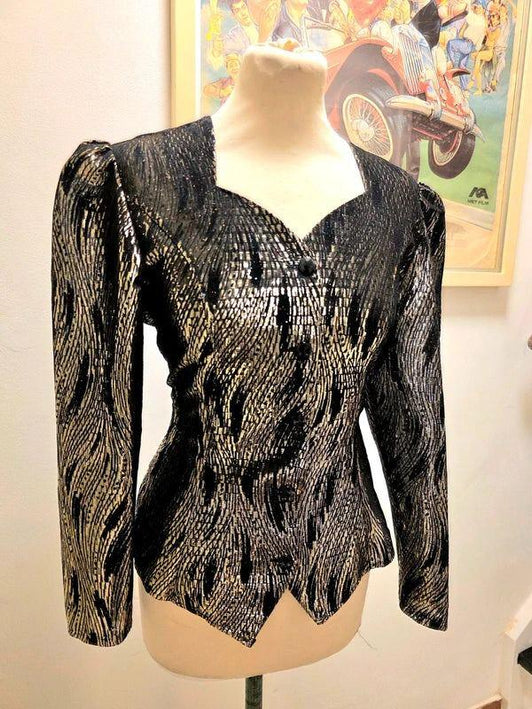 Vintage 80's Blouse / Top - Yatva