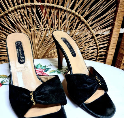 Vintage 80s Bologna & Figli Heel Sandals - Yatva