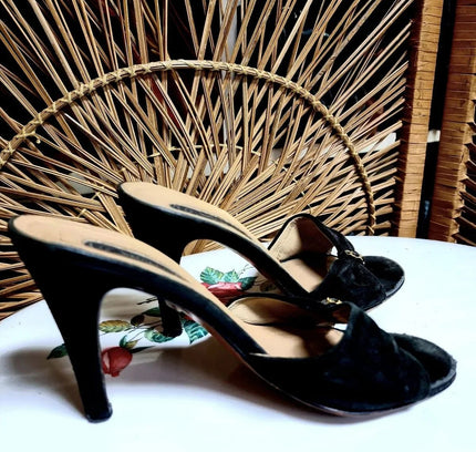 Vintage 80s Bologna & Figli Heel Sandals - Yatva