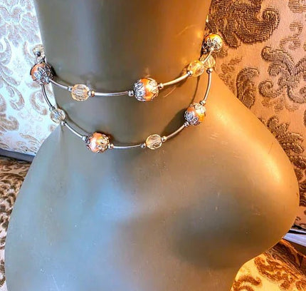 Vintage 80's Bracelet/Choker - Yatva