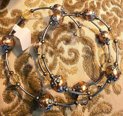 Vintage 80's Bracelet/Choker - Yatva