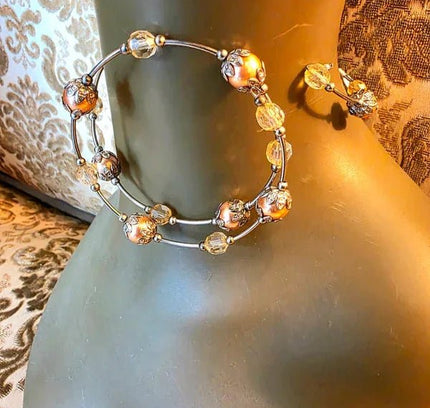 Vintage 80's Bracelet/Choker - Yatva