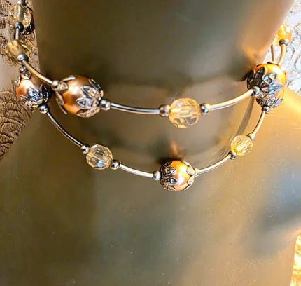Vintage 80's Bracelet/Choker - Yatva