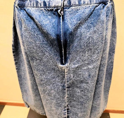 Vintage 80's Brand New Deadstock Denim Skirt - Yatva