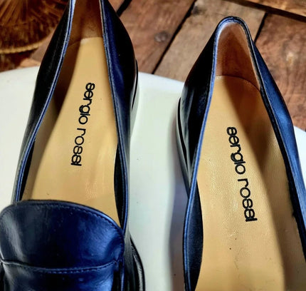 Vintage 80s Brand New Sergio Rossi Loafer - Yatva