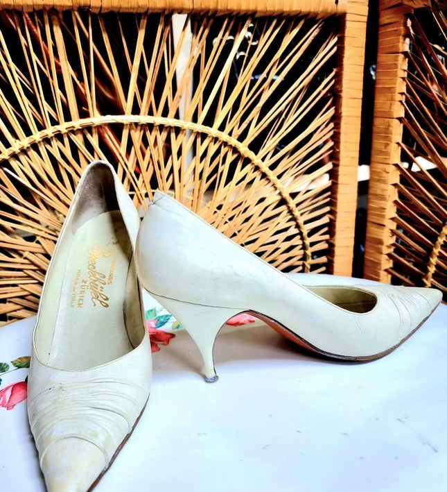 Vintage 80s Brechbuhl Zürich Shoes - Yatva