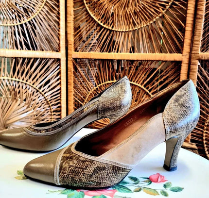 Vintage 80's Brenda Zaro Design Shoes - Yatva