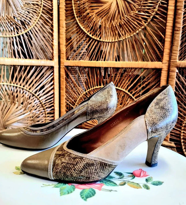 Vintage 80's Brenda Zaro Design Shoes - Yatva