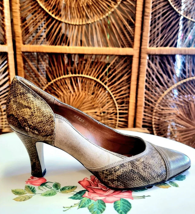 Vintage 80's Brenda Zaro Design Shoes - Yatva