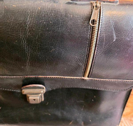 Vintage 80's Briefcase / Laptop Shoulder bag - Yatva