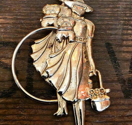 Vintage 80's Broche - Yatva