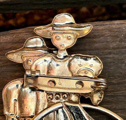 Vintage 80's Broche - Yatva