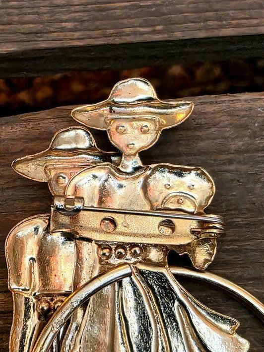 Vintage 80's Broche - Yatva