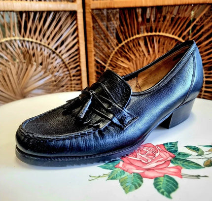Vintage 80s Brogue Shoes - Yatva