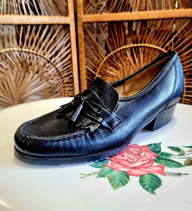 Vintage 80s Brogue Shoes - Yatva