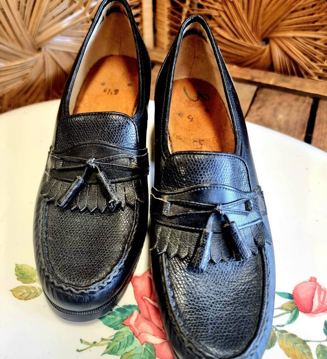 Vintage 80s Brogue Shoes - Yatva