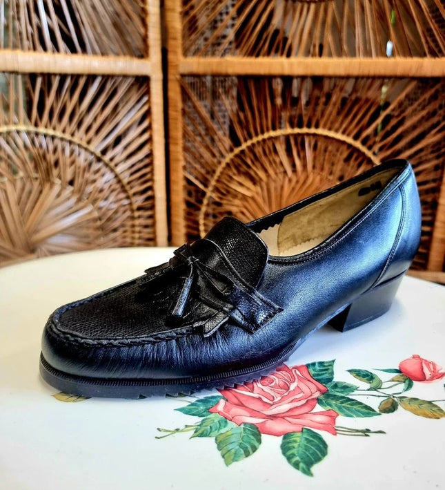 Vintage 80s Brogue Shoes - Yatva