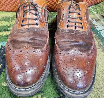 Vintage 80's Brogue Shoes - Yatva