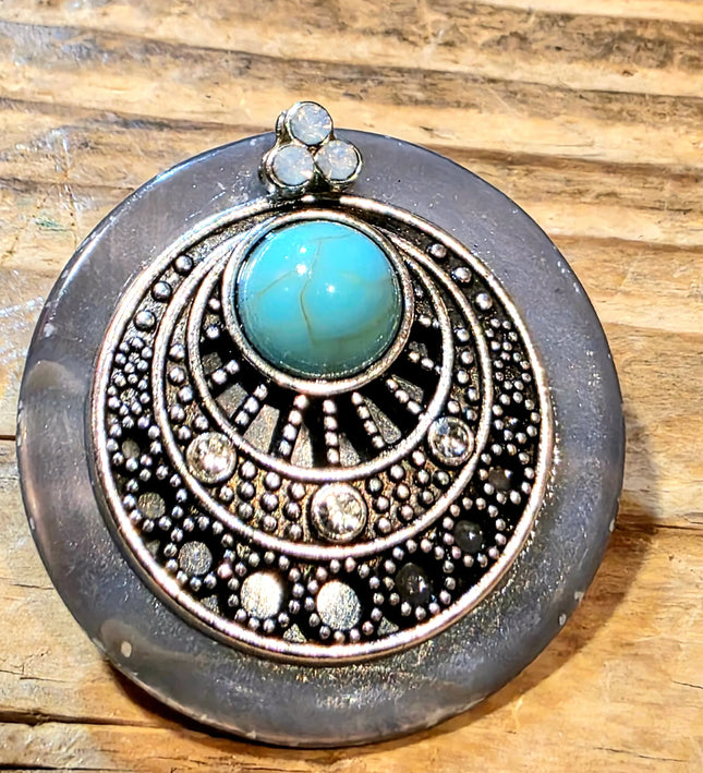 Vintage 80s Brooch - Yatva