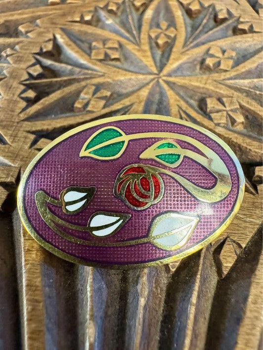 Vintage 80's Brooch - Yatva