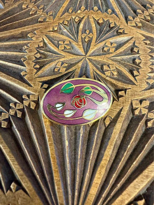 Vintage 80's Brooch - Yatva