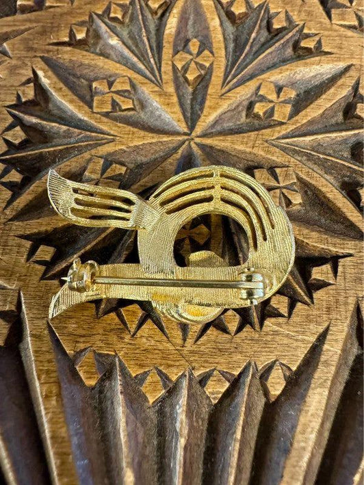 Vintage 80's Brooch - Yatva
