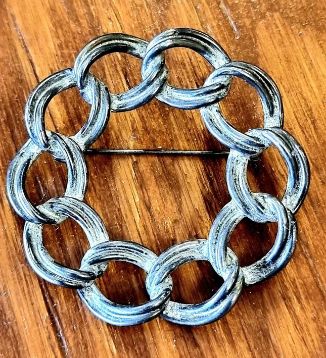 Vintage 80's Brooch - Yatva