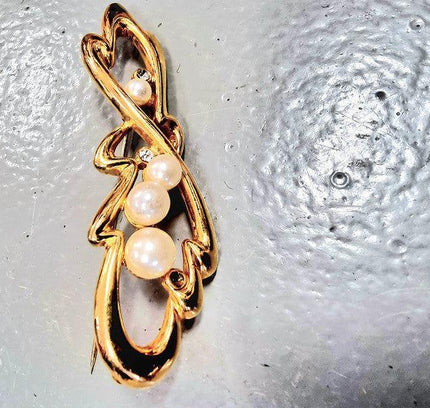 Vintage 80's Brooch - Yatva
