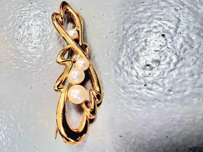 Vintage 80's Brooch - Yatva