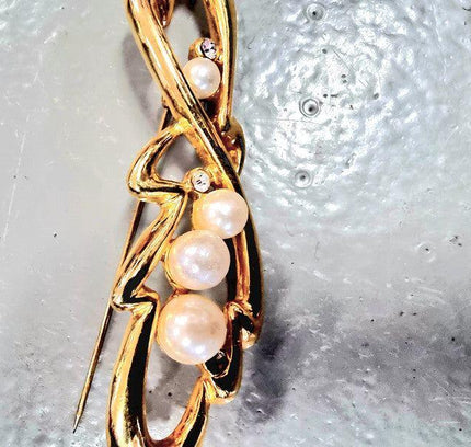 Vintage 80's Brooch - Yatva