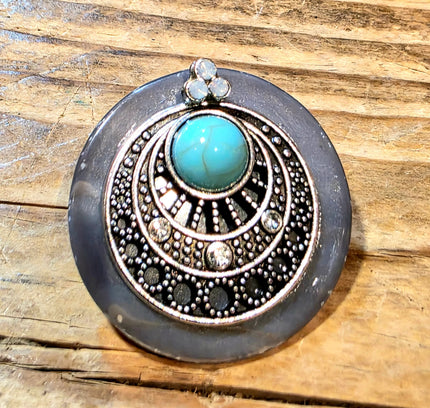 Vintage 80s Brooch - Yatva