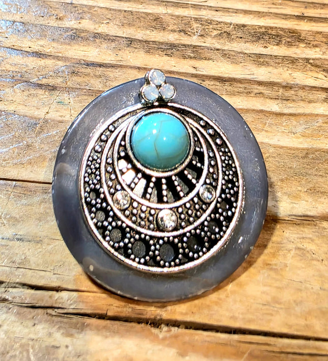 Vintage 80s Brooch - Yatva