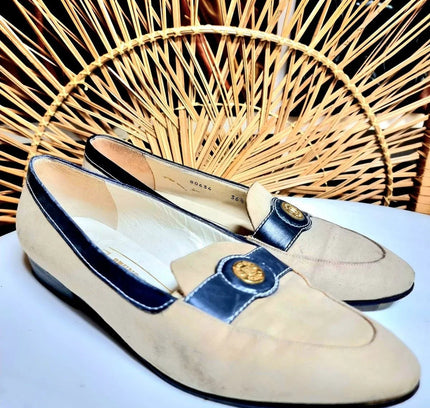 Vintage 80's Bruno Magli Boat Shoes - Yatva