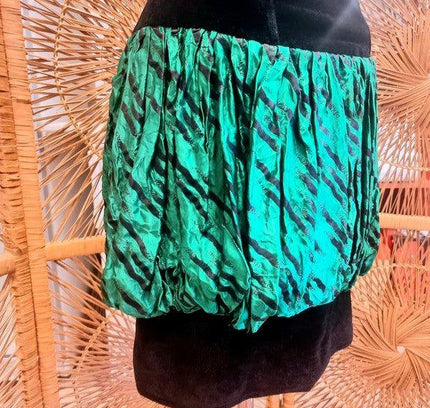 Vintage 80s Bustier Puffball Dress - Yatva