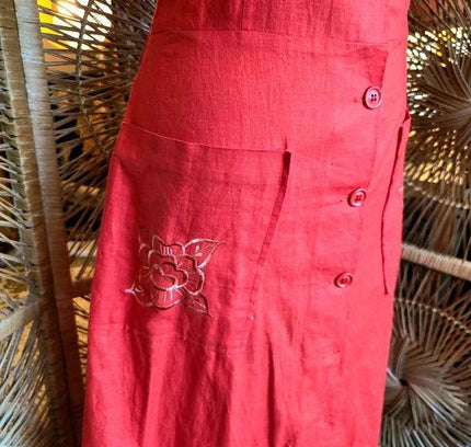 Vintage 80's Button Up Dress - Yatva