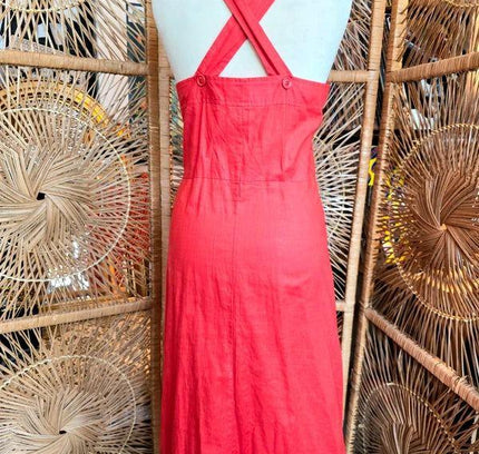 Vintage 80's Button Up Dress - Yatva