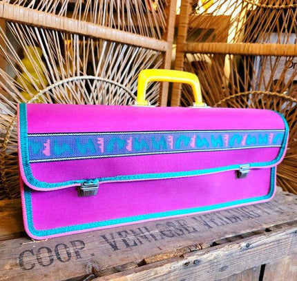 Vintage 80's Carry Case Bag - Yatva