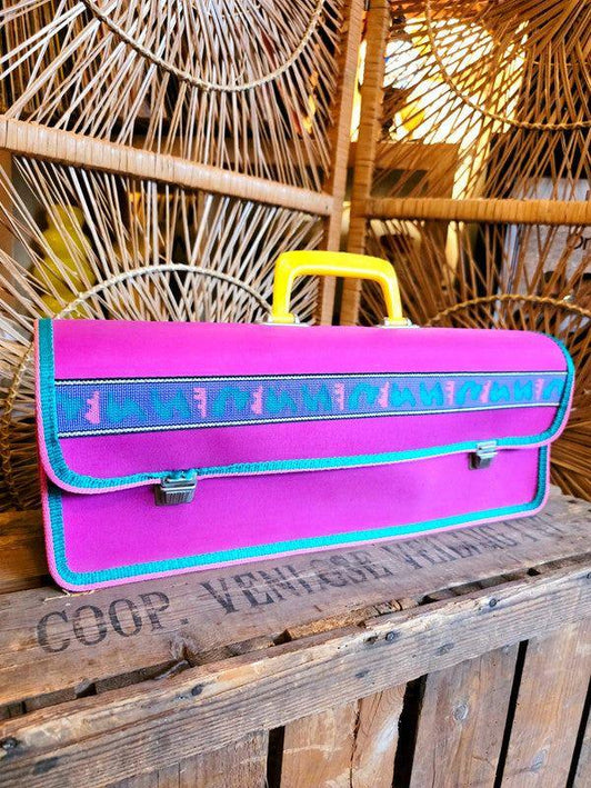Vintage 80's Carry Case Bag - Yatva