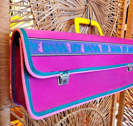 Vintage 80's Carry Case Bag - Yatva