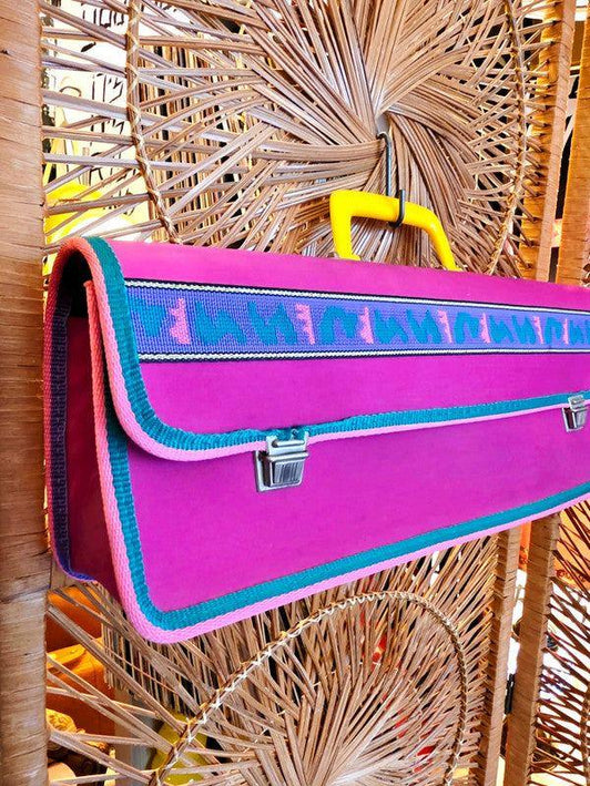 Vintage 80's Carry Case Bag - Yatva