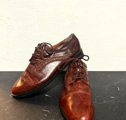 Vintage 80's Cesare Lace up Shoes - Yatva