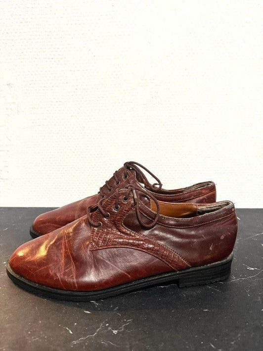 Vintage 80's Cesare Lace up Shoes - Yatva